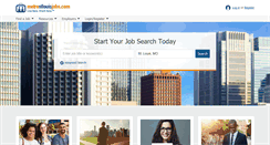 Desktop Screenshot of metrostlouisjobs.com